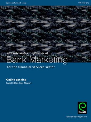 cover image of International Journal of Bank Marketing, Volume 20, Issue 6